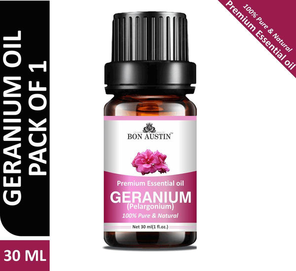 Bon Austin 100% Pure & Natural Geranium Essential Oil