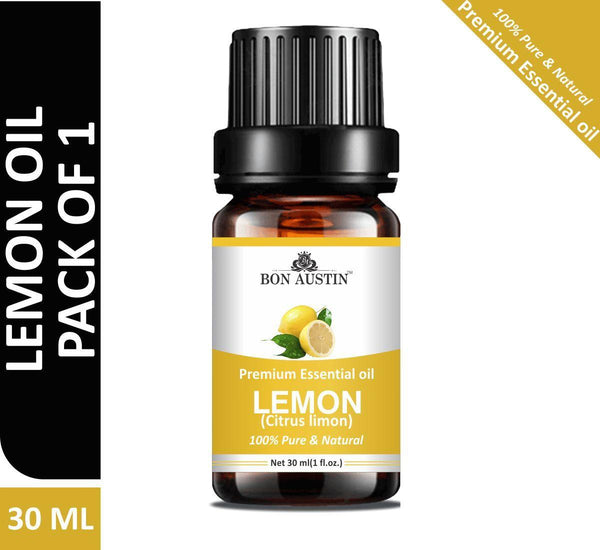 Bon Austin 100% Pure & Natural Lemon Essential Oil