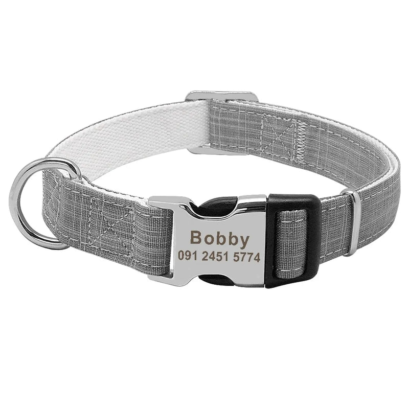 Custom Nylon Pet ID Collar